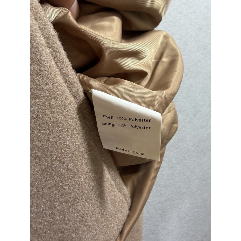Allegra K Turn Down Collar single breastfed pea coat size Medium - Picture 8 of 8